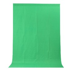 폴리천 방송 촬영 배경천 크로마키 스크린 1.5 x 2 m, 그린, 1개