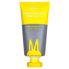 recipebox 韓兔 多效提亮防曬霜 SPF50+ PA++++, 50ml, 1瓶