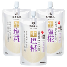 marukome 丸米 生鹽糀, 日本原裝進口, 家庭主婦寵兒, 味道溫潤回甘, 提升食物風味, 200g, 3包