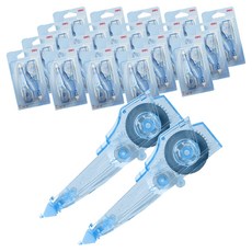 델리 마카롱 수정 테이프 리필 71470 2개, 블루, 20세트