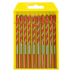 Homeus 萬能鑽孔鑽頭 6mm 10入, 1套