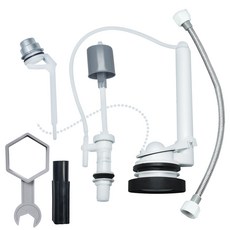 Ttobagi.com Watos 側面靜音按鈕式馬桶配件 + 工具組, 1套