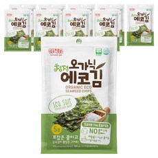 삼육김 오가닉 에코김, 3.5g, 10개