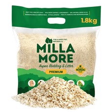 밀라모어 프리미엄 베딩 톱밥, 1개, 1.8kg 1개, 1.8kg