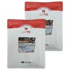 斗元食品 全州豆芽湯飯粉末, 2個, 1kg