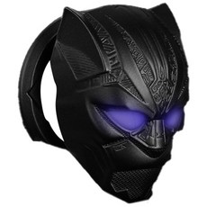 塞紐爾金 黑豹汽車啟動按鈕裝飾, 霧面黑, 1個