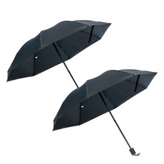 공유 경량 웨이 UV 자외선 차단 거꾸로 암막우산 양산 2종 세트