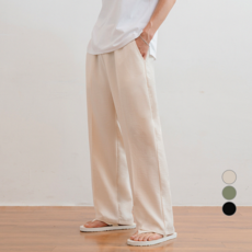 Zetta22 男款涼感透氣夏季酷涼寬版鬆緊長褲 5170