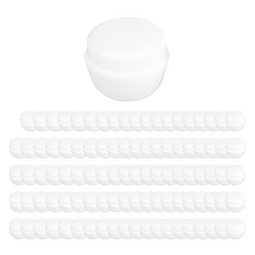 旅行用乳霜分裝罐 10g, 白色, 100個