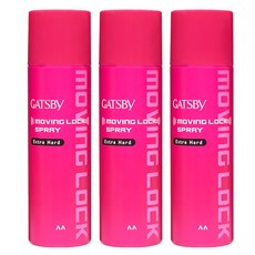 갸스비 무빙 락 엑스트라 하드 스프레이, 253ml, 3개