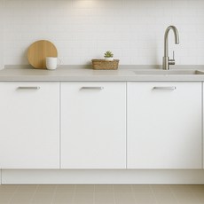 Infeel 黏貼式 素色彩色貼膜 SOLID L 610, 白色, 寬 1230mm x 長 2m