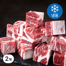 미트코리아 미국산 소갈비 찜용 (냉동), 2개, 2kg