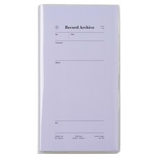 lucalab 2026年 Record Archive 子彈筆記便攜手帳, 寧靜藍, 1個