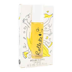 nailmatic KIDS 法國兒童專用 天然杏仁油透亮唇彩, 香蕉, 6.5ml, 1瓶