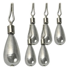 JiNDO 日系 水滴型鎢鋼倒吊鉛 高純度 高比重 高敏感度, 6個, 1組