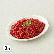 입술 실속 비빔오징어젓, 1kg, 3개