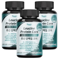 Funeat 白胺酸蛋白質錠, 60顆, 3個