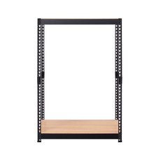 스피드랙 V2 선반 2단 1000 x 600 x 1500 mm, 블랙(앵글)