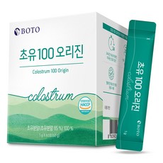 보뚜 초유 100 오리진, 60g, 1박스