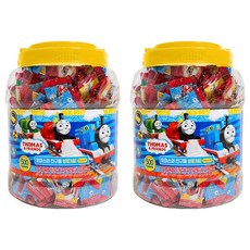 ATEX 湯瑪士小火車維他命錠片 水蜜桃口味, 500顆, 2桶