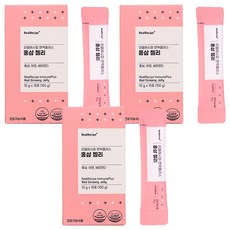 孩童維他命D含鋅紅蔘果凍條 15條入, 150g, 3盒