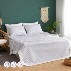라몬떼 썸머 스트라이프 시어서커 침구 세트