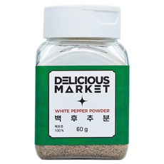딜리셔스마켓 백후추분 소형, 60g, 1개