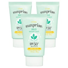 에뛰드 선프라이즈 마일드 워터리 라이트 선 젤 SPF50+ PA++++, 50g, 3개