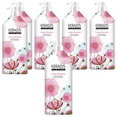 KERASYS 香氛潤髮乳Lovely&Romantic 浪漫花果香, 1.5L, 6個