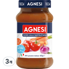 AGNESI 拿坡里義大利麵肉醬, 400g, 3個