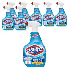 유한락스 욕실청소용 세정제, 900ml, 8개
