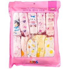 童款可愛三角內褲 10件組