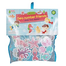 베베포레 물놀이 스티커, 바다숫자친구들, 1개
