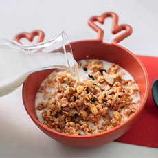 나인웨어 애니멀 시리얼볼 루돌프, 레드, 1개