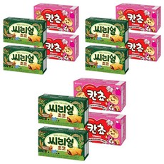 LOTTE 樂天 卡啾 54g x 2入 + 麥片巧克力 42g x 2入, 乾果 54g*2 + 麥片 42g*2, 3套