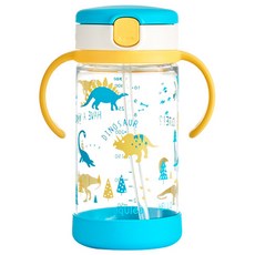 릿첼 AQ 빨대컵, 320ml, 1개, 아쿠아블루