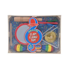 Melissa&Doug 瑪莉莎 音樂 小小樂團樂器組, 1盒