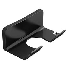 DIBLIC 免鑽孔吹風機支架, 黑色, 1個