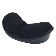 Desk.et 滑鼠手腕墊 高級款, 黑色, 1個