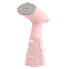 SABA手持式可直立蒸氣掛燙機,1000W大功率, 智能待機模式, 平燙/掛燙兩用設計, SA-HIH03, 單一顏色