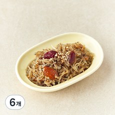 식도감 어린이 멸치볶음, 70g, 6개