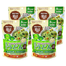 田靡製麵 寶寶烏龍麵 波菜花椰菜 120g - 5個月以上寶寶副食品, 4包
