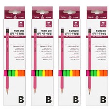 TUCO.B KOMA 三角橡皮擦鉛筆 B TC-208 12款, 混合顏色, 4套