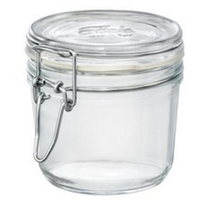 Bormioli Rocco 密封罐, 350ml, 透明玻璃罐, 義大利製, 1個