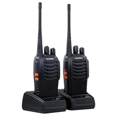 BAOFENG 寶峰 無線電對講機2件組 附座充 原廠保固, BF-888S, 1組