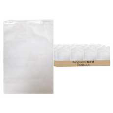 BangJiaShi 幫家適 霧面夾鏈袋 雙面16絲無氣孔, 100個, 1入