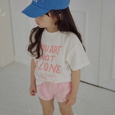 童款海灘印花配色短褲 4807