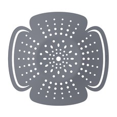 Incock矽膠蒸鍋翼型, 灰色, 1入