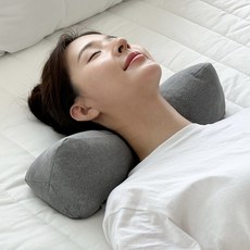 누아 메밀 경추베개, 숯 그레이, 1개