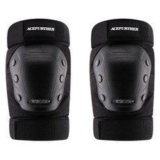 ACEFURTHER K06 摩托車護膝套組, 黑色